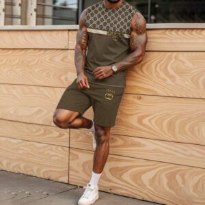 Gucci Tank Top & Shorts Set For Men NK 270625