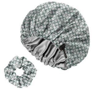 COACH Bonnet & Scrunchie Combo NK 140525 - Bonnet