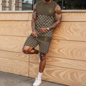 Gucci Tank Top & Shorts Set For Men NK 070625