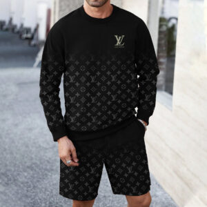 LV | Best Selling Limited Edition Luxury Brand Sweatshirt + Short NK270525
