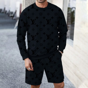 LV | Best Selling Limited Edition Luxury Brand Sweatshirt + Short NK270525