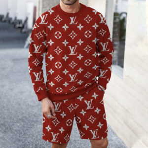 LV | Best Selling Limited Edition Luxury Brand Sweatshirt + Short NK270525