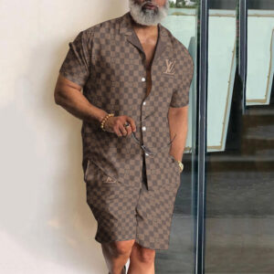 LV |  Hawaii Shirt & Short NK220525