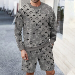 LV | Best Selling Limited Edition Luxury Brand Sweatshirt + Short NK270525