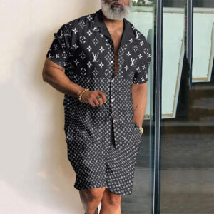 LV | Signature Hawaii Shirt & Short NK220525