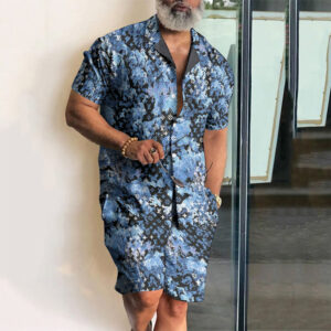 LV | Signature Hawaii Shirt & Short NK220525