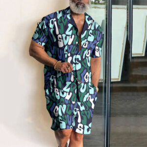 LV | Signature Hawaii Shirt & Short NK220525