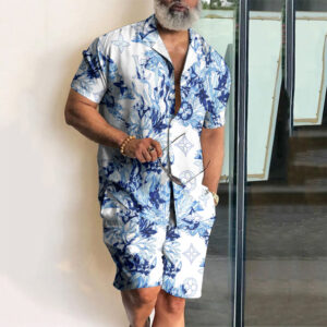 LV | Signature Hawaii Shirt & Short NK220525