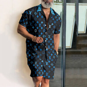 LV | Signature Hawaii Shirt & Short NK220525