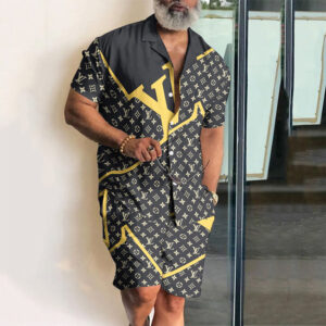 LV | Signature Hawaii Shirt & Short NK220525