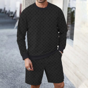 LV | Best Selling Limited Edition Luxury Brand Sweatshirt + Short NK270525