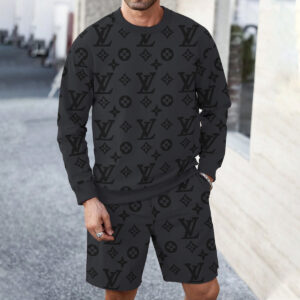 LV | Best Selling Limited Edition Luxury Brand Sweatshirt + Short NK270525