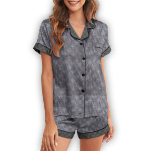 LV | Premium Short Button Up Pajamas Set NK 070625