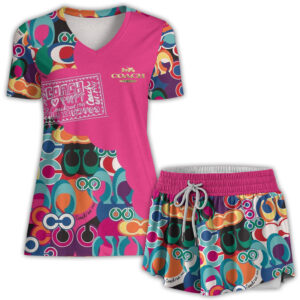 COACH | Premium Athletic V-Neck Shirts & Shorts NK 010525