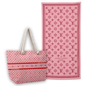LV | Premium Tote Bag & Beach Towel Set BTBT168-LV-HYT-TH-28052507 - Combo