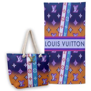 LV | Premium Tote Bag & Beach Towel Set NK 270625 - Combo