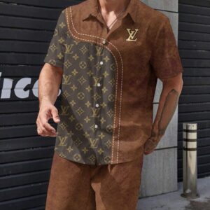 LV | Signature Hawaii Shirt & Short NK220525