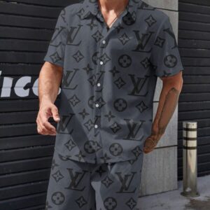 LV | Signature Hawaii Shirt & Short NK220525