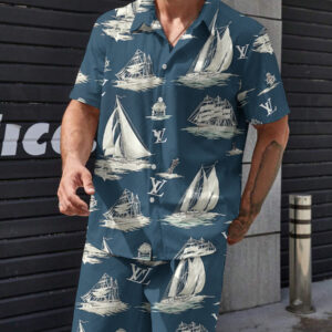 LV | Signature Hawaii Shirt & Short NK220525