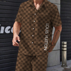 LV | Signature Hawaii Shirt & Short NK220525
