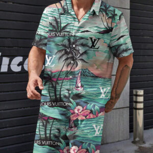 LV | Signature Hawaii Shirt & Short NK220525