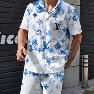 LV | Signature Hawaii Shirt & Short NK220525