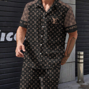 LV | Signature Hawaii Shirt & Short NK220525