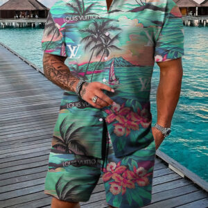 LV | Signature Hawaii Shirt & Short NK220525