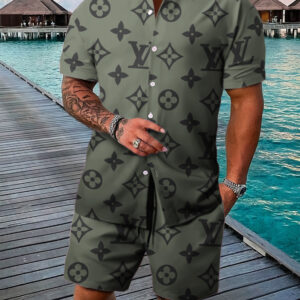 LV | Signature Hawaii Shirt & Short NK220525