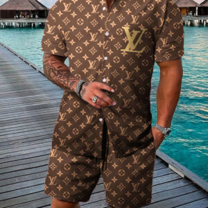 LV | Signature Hawaii Shirt & Short NK220525