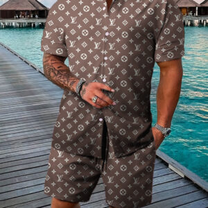 LV | Signature Hawaii Shirt & Short NK220525