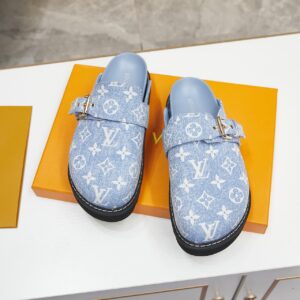 (BOX INCLUDED)  LV | Cosy Flat Comfort Clog NK210525
