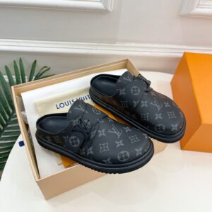 (BOX INCLUDED)  LV | Cosy Flat Comfort Clog NK210525
