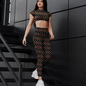 LV | Premium Crop Top Leggings Set NK 050625