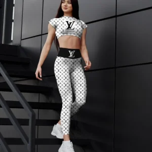 LV | Premium Crop Top Leggings Set NK 050625