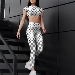 LV | Premium Crop Top Leggings Set NK 050625