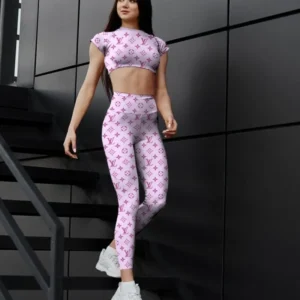 LV | Premium Crop Top Leggings Set NK 050625
