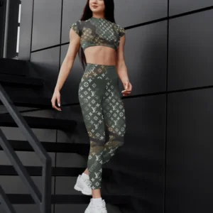 LV | Premium Crop Top Leggings Set NK 050625