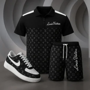 Louis Vuitton | Premium Polo Shirt & Shorts Match AF1 Sneaker Hot 2025 NK19 18-21/06