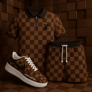 Louis Vuitton | Premium Polo Shirt & Shorts Match AF1 Sneaker Hot 2025 NK20 18-21/06