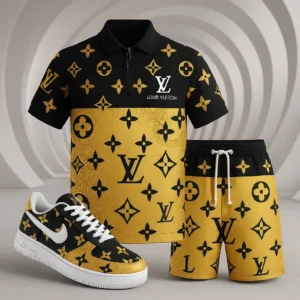 Louis Vuitton | Premium Polo Shirt & Shorts Match AF1 Sneaker Hot 2025 NK12 18-21/06