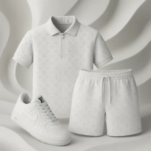 Louis Vuitton | Premium Polo Shirt & Shorts Match AF1 Sneaker Hot 2025 NK8 18-21/06