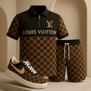 Louis Vuitton | Premium Polo Shirt & Shorts Match AF1 Sneaker Hot 2025 NK11 18-21/06
