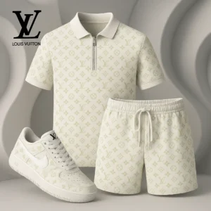 Louis Vuitton | Premium Polo Shirt & Shorts Match AF1 Sneaker Hot 2025 NK5 18-21/06