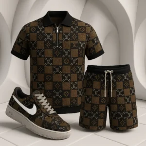Louis Vuitton | Premium Polo Shirt & Shorts Match AF1 Sneaker Hot 2025 NK3 18-21/06
