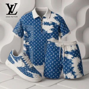 Louis Vuitton | Premium Polo Shirt & Shorts Match AF1 Sneaker Hot 2025 NK1 18-21/06
