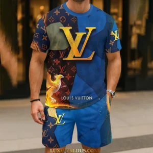 Louis Vuitton |  Limited Edition T-Shirt & Shorts Set 2025 TD17 21-29/06