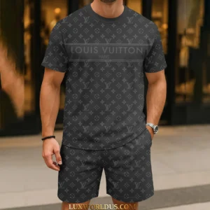 Louis Vuitton |  Limited Edition T-Shirt & Shorts Set 2025 TD14 21-29/06