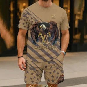 Louis Vuitton |  Limited Edition T-Shirt & Shorts Set 2025 TD12 21-29/06