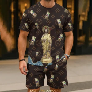 Louis Vuitton |  Limited Edition T-Shirt & Shorts Set 2025 TD7 21-29/06